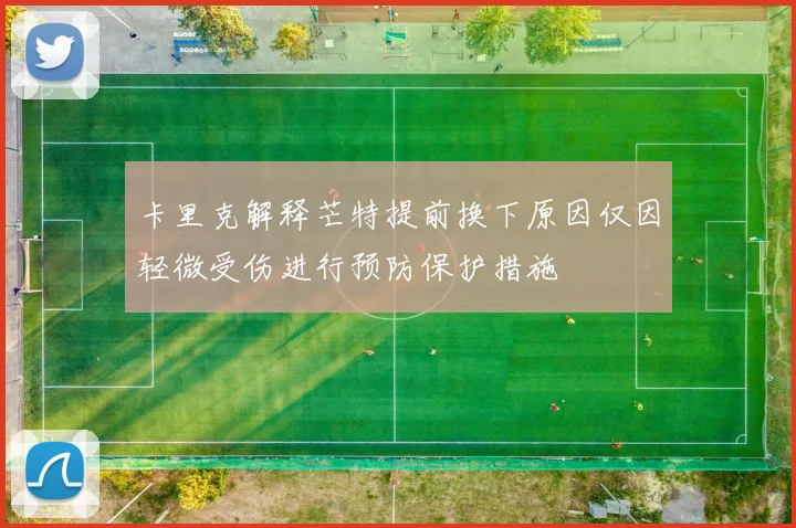 卡里克解释芒特提前换下原因仅因轻微受伤进行预防保护措施
